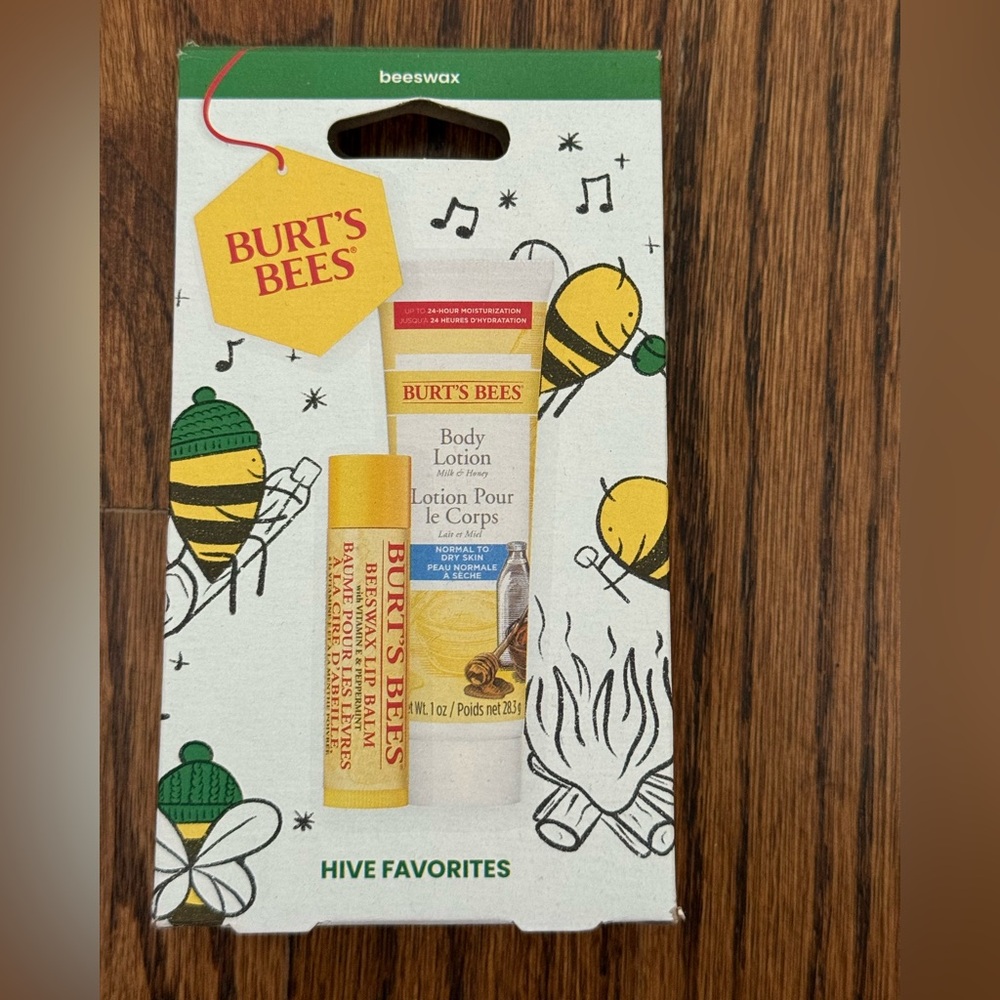 New Burt's Bees Hive Favorites Set